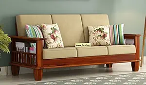 Wooden sofa set